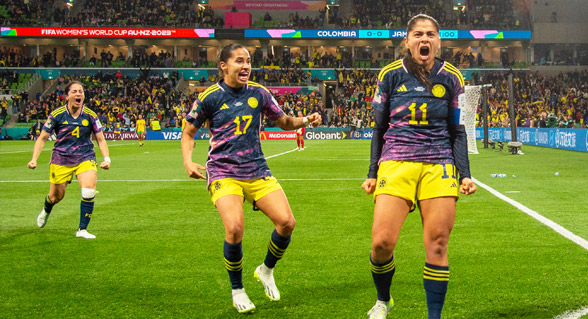 Panet كولومبيا تبلغ دور الثمانية في كأس العالم للسيدات لأول مرة 4497