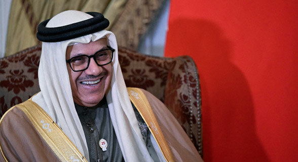 وكالة: وزير خارجية البحرين يتلقى أوراق اعتماد السفير الإسرائيلي