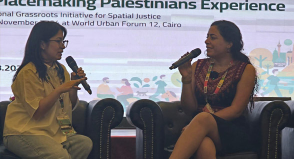 شبكة ‘صُنّاع المكان الفلسطينية‘ تشارك في مؤتمر إقليمي بماليزيا وتستعرض تجربتها في تطوير الحيز العام