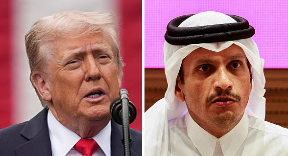 ترامب يجتمع مع رئيس وزراء قطر بعد الهجوم الإسرائيلي في الدوحة