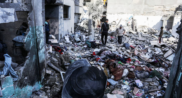 مصادر فلسطينية: ‘48 شهيدا في غزة منذ فجر اليوم‘ - الجيش الاسرائيلي: ‘قصف برجين كانت حماس تستخدمهما‘